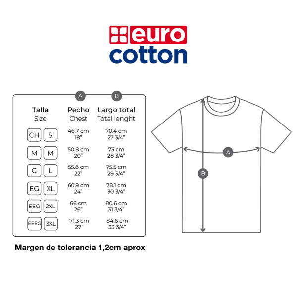 Tallas polera